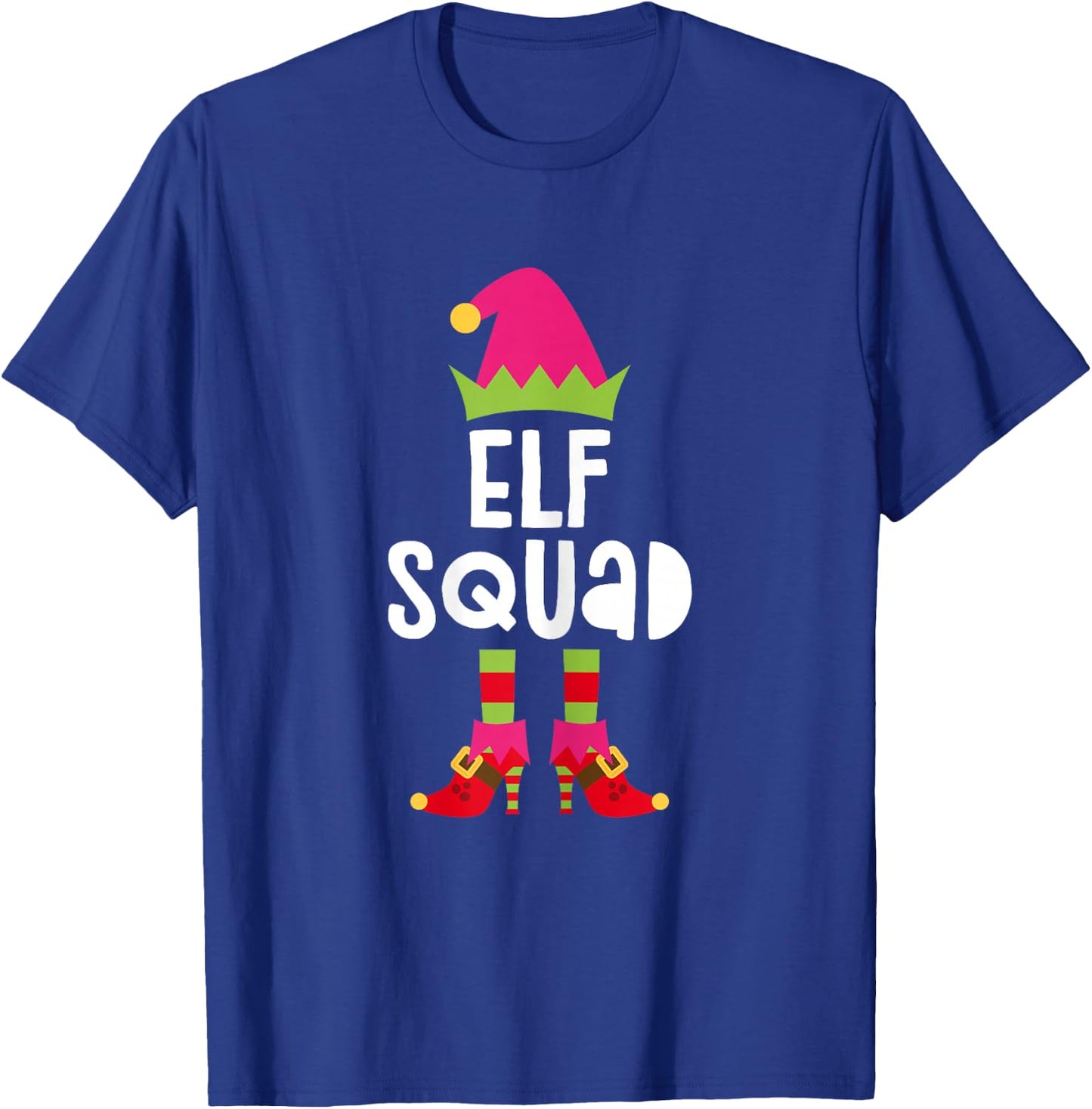 Elf Squad Shirt Matching Girl Christmas Elf Pajamas T-Shirt - T-Shirt | Royal
