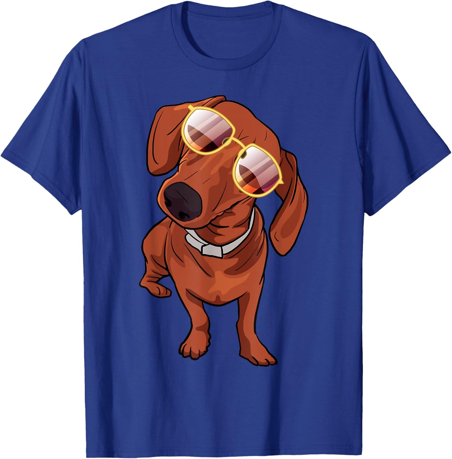 Dachshund Shirt, Funny for Cute Dog Lovers Men Women Kids T-Shirt - T-Shirt | Royal