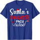Santa's Favorite PACU Nurse Shirt Funny Christmas T-Shirt - T-Shirt | Royal