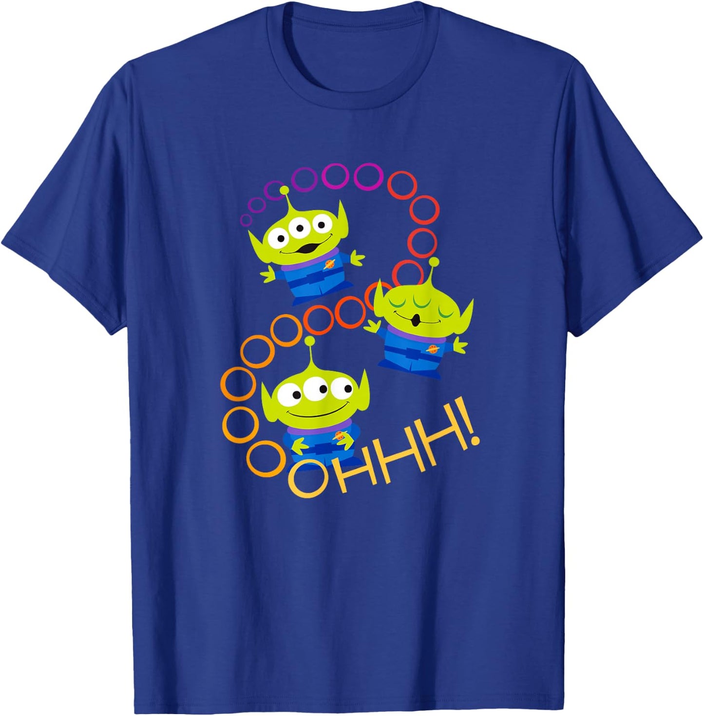 Disney Pixar Toy Story 4 Aliens Rainbow T-Shirt - T-Shirt | Royal
