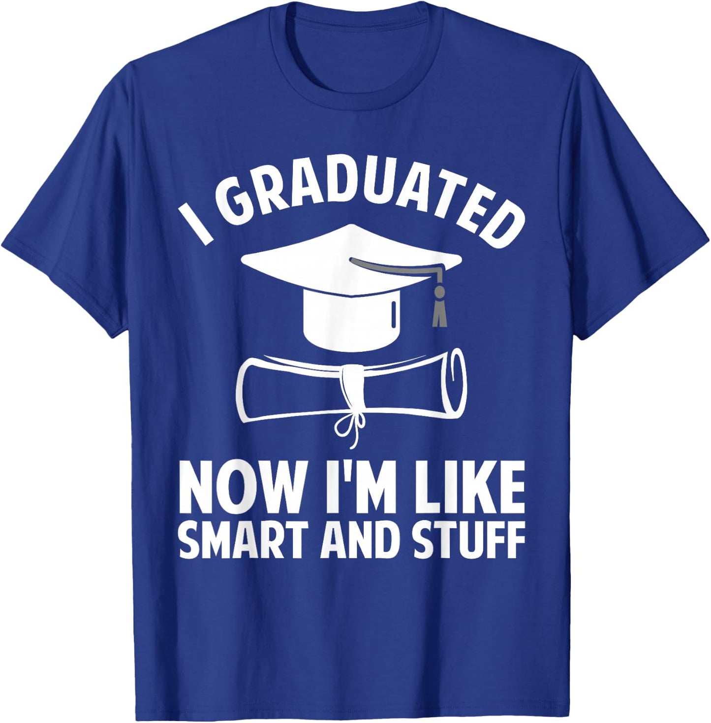 Funny Graduation Art Women Masters Degree Graduate T-Shirt - T-Shirt | Royal
