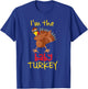Baby Turkey Matching Family Group Thanksgiving Party T-Shirt - T-Shirt | Royal