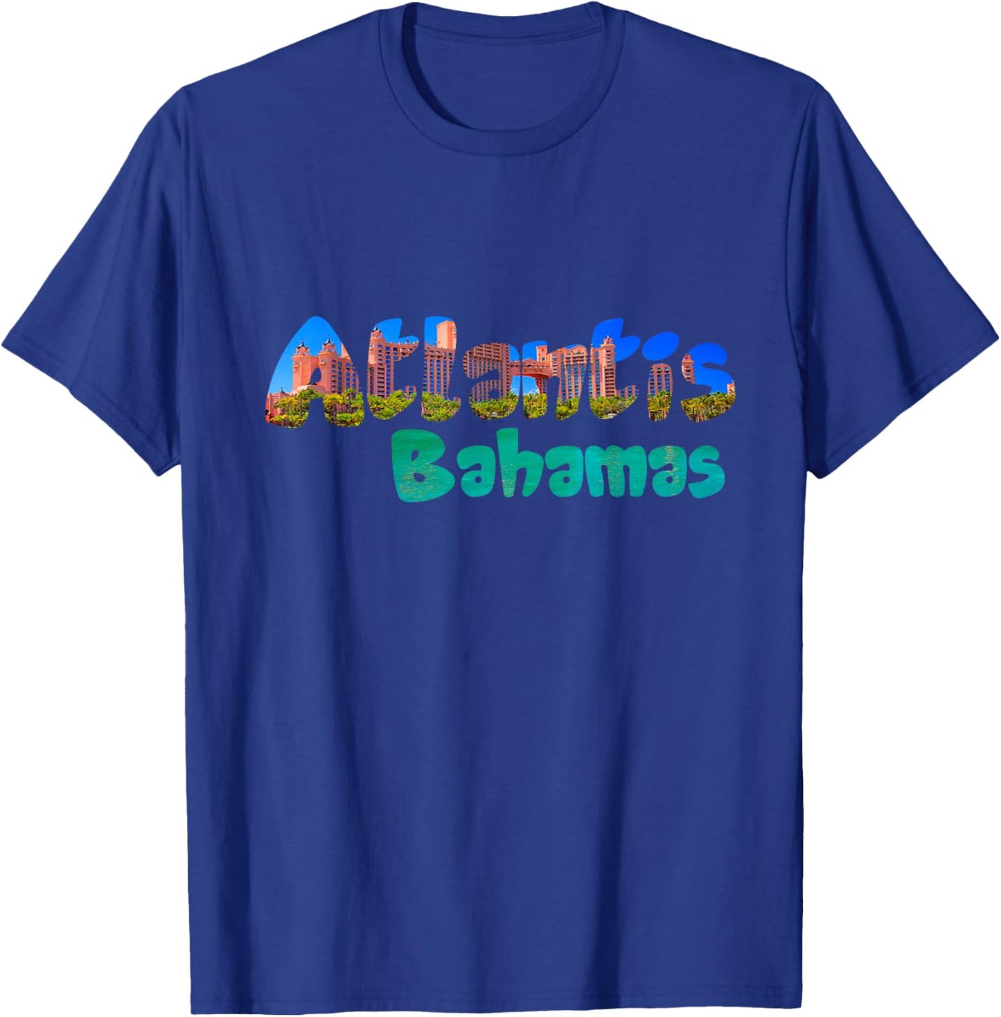 Atlantis Bahamas . T-Shirt - T-Shirt | Royal