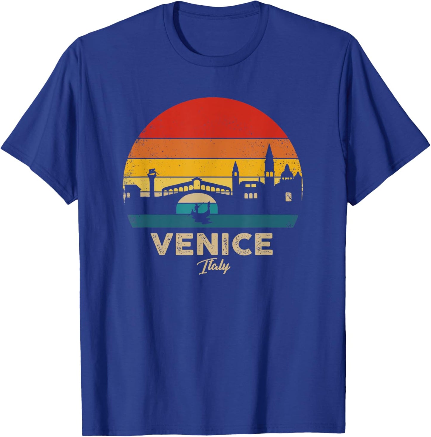 Vintage Venice Italy Souvenir T-Shirt - T-Shirt | Royal