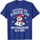Principal Christmas One Meltdown At A Time Snowman Winter T-Shirt - T-Shirt | Royal