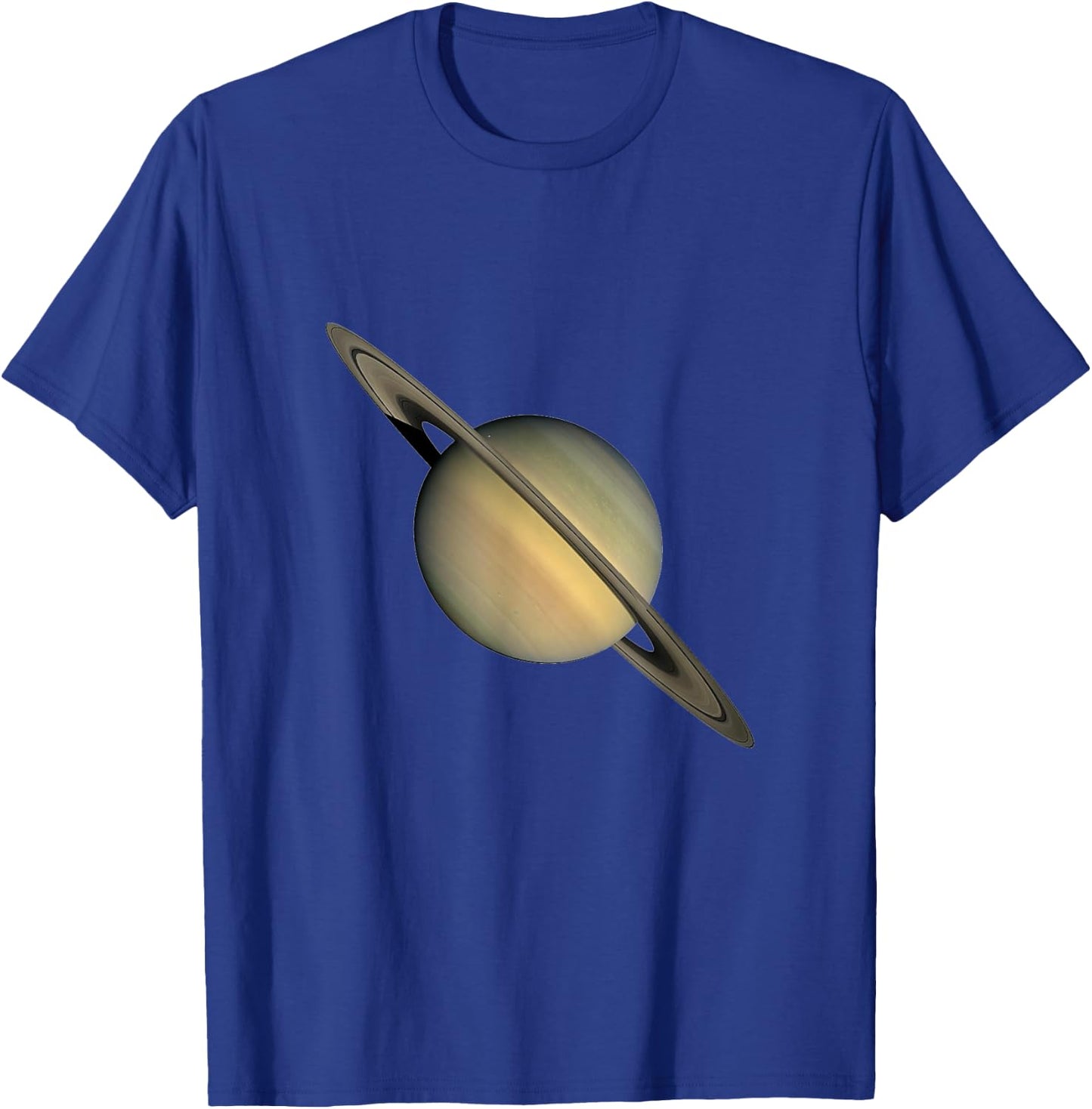 Saturn Print | Cool Space T Shirt T-Shirt - T-Shirt | Royal