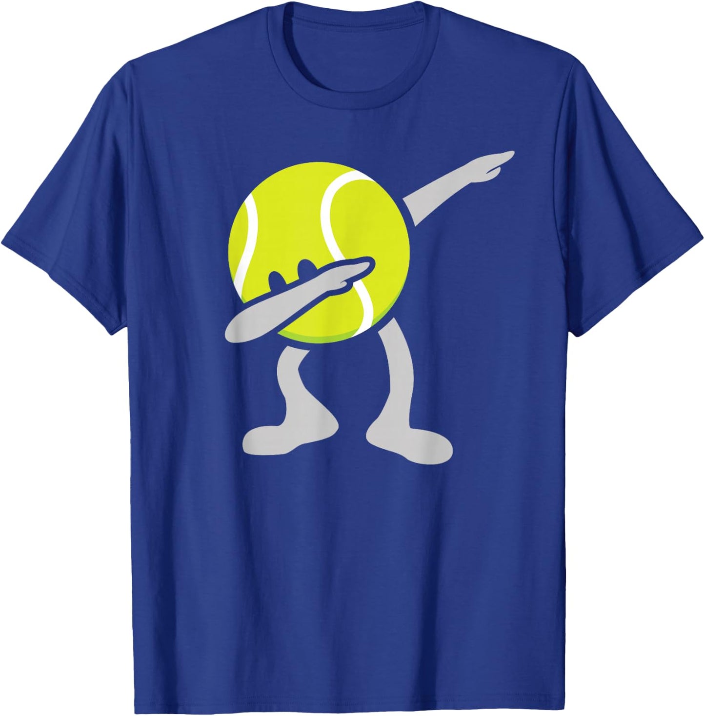 Funny Dabbing Tennis Ball T-Shirt - T-Shirt | Royal