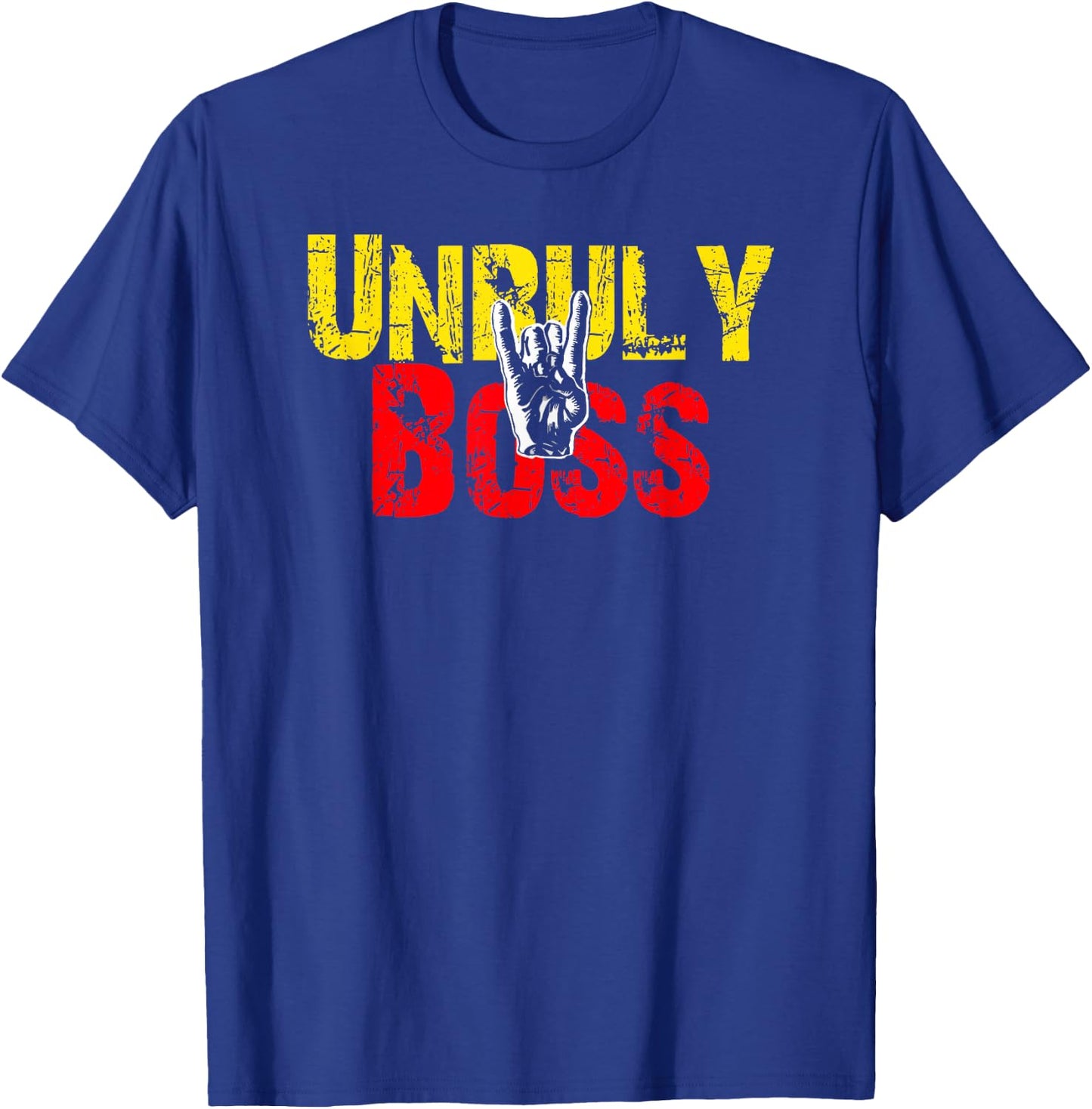 Unruly Boss Jamaica! Jamaican Dancehall Fan T-Shirt - T-Shirt | Royal