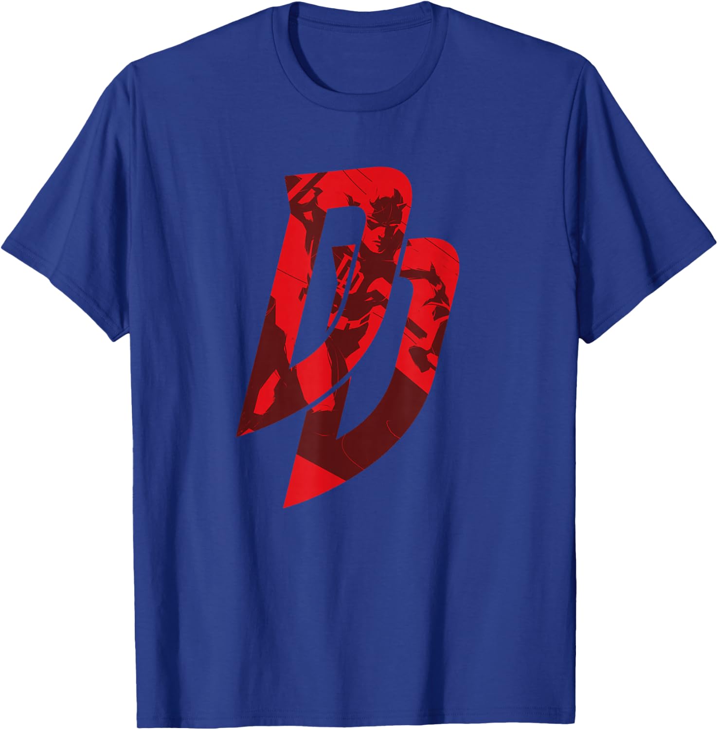 Marvel Daredevil Logo T-Shirt - T-Shirt | Royal