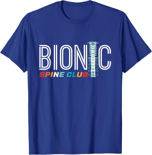 Spinal Fusion Back Spine Surgery Lumbar Recovery T-Shirt - T-Shirt | Royal