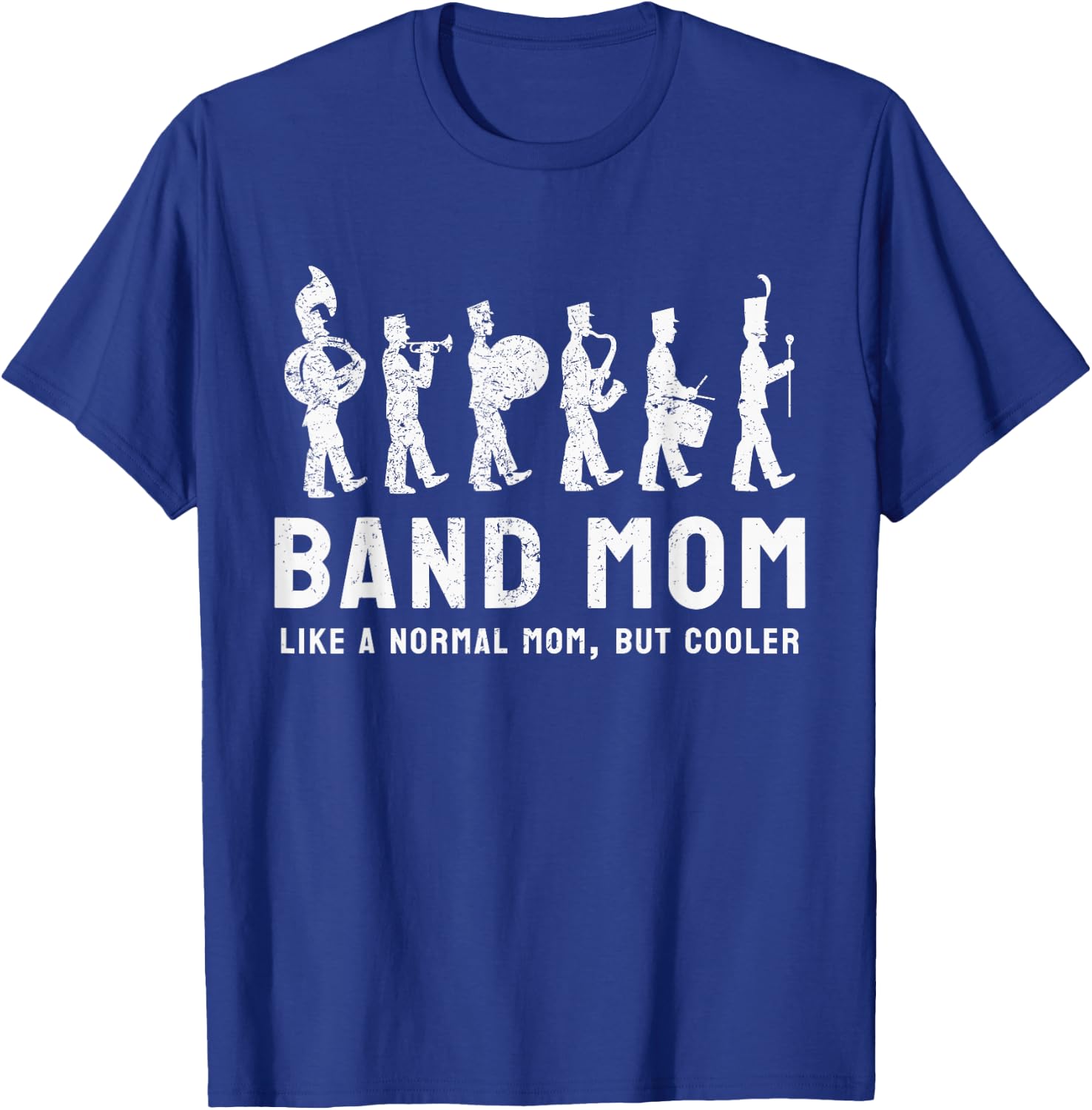 Marching Band Mom Definition T-Shirt - T-Shirt | Royal