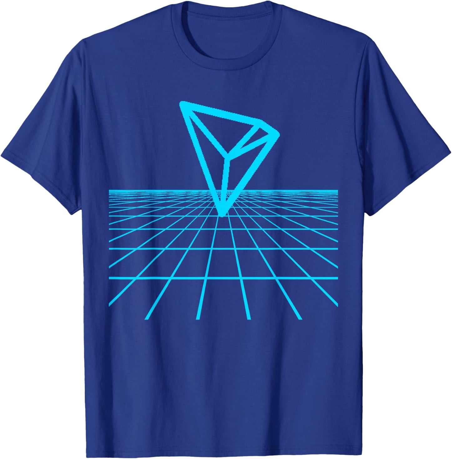 Tron Crypto Shirts and Apparel Tron Movie Theme Men's Classic Black Small Classic Fit Short Sleeve T-Shirt - T-Shirt | Royal