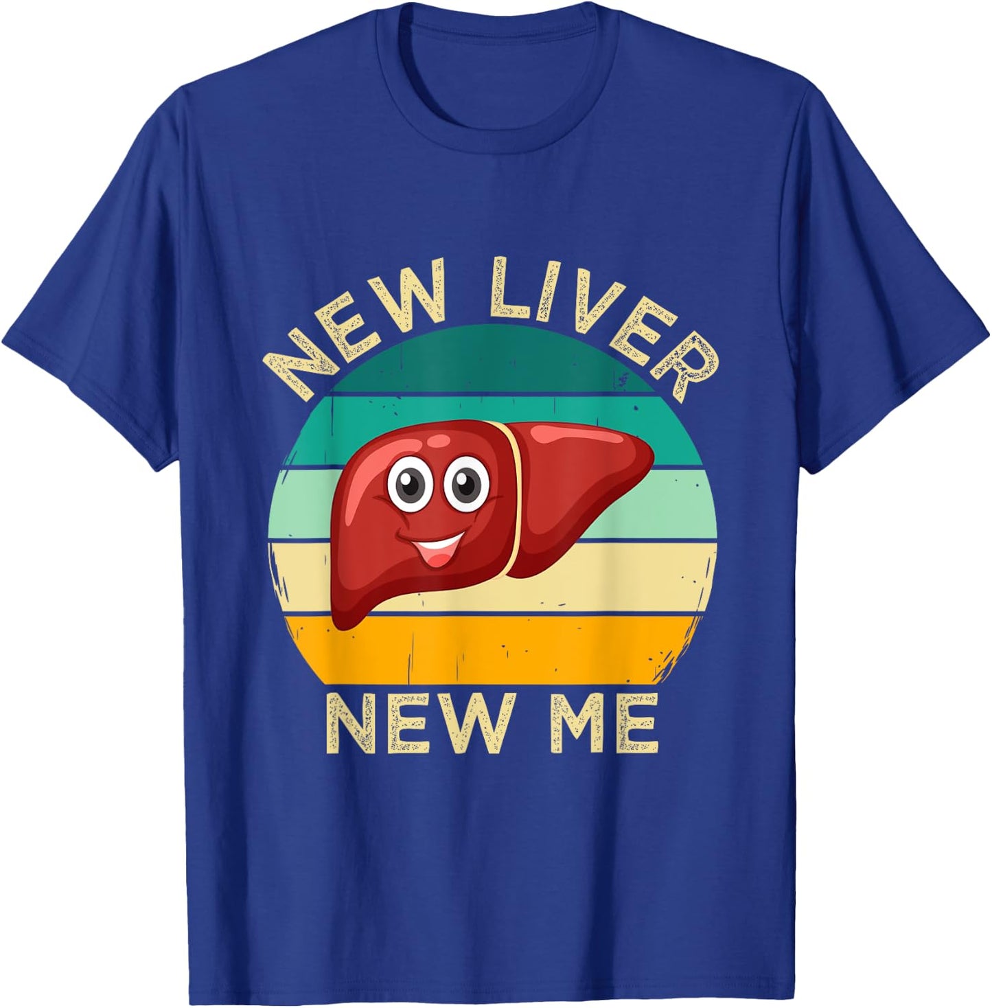 Funny Liver Transplant Survivor Liver Disease Awareness T-Shirt - T-Shirt | Royal