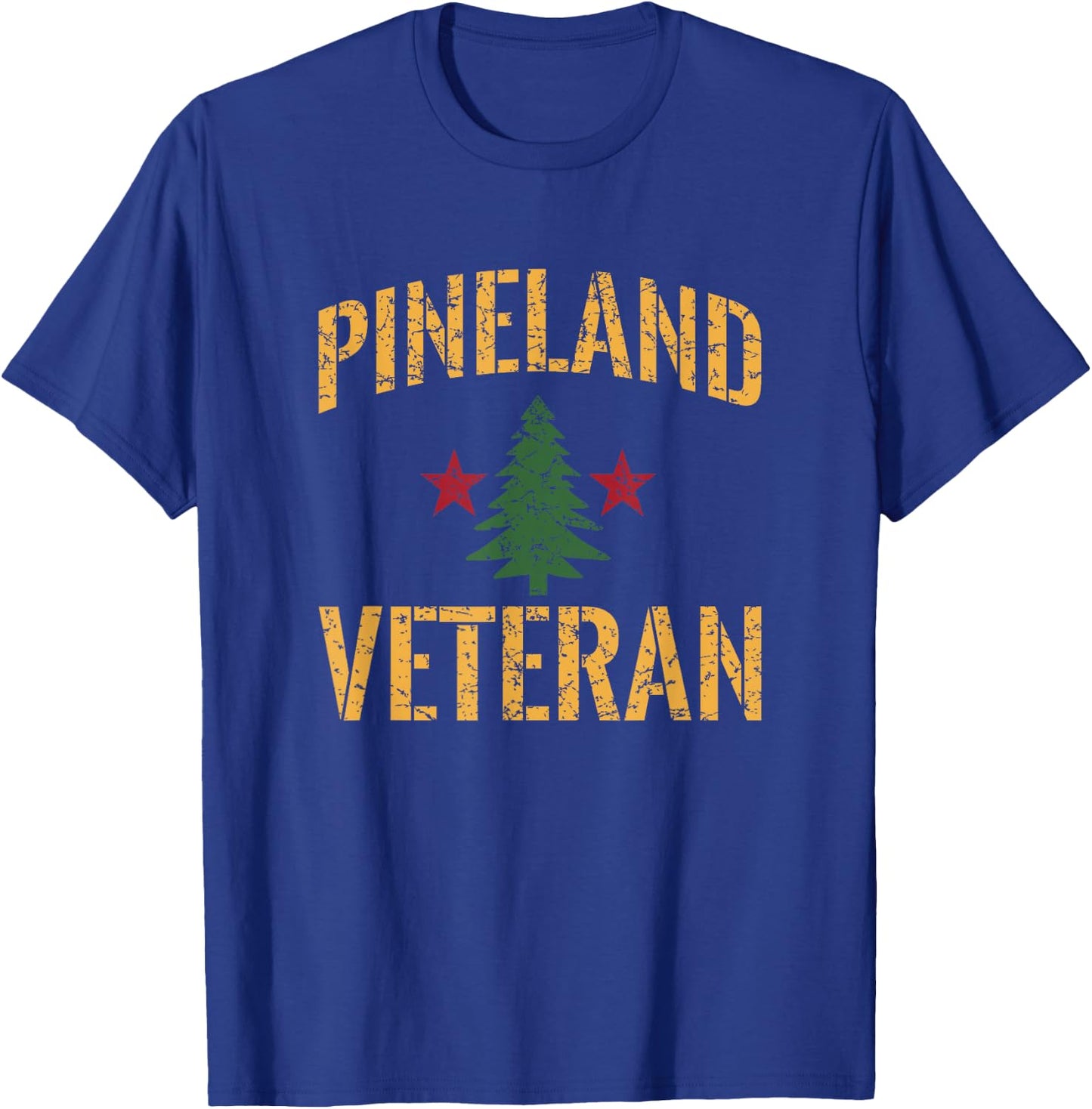 Army War in Pineland Veteran T-Shirt - T-Shirt | Royal