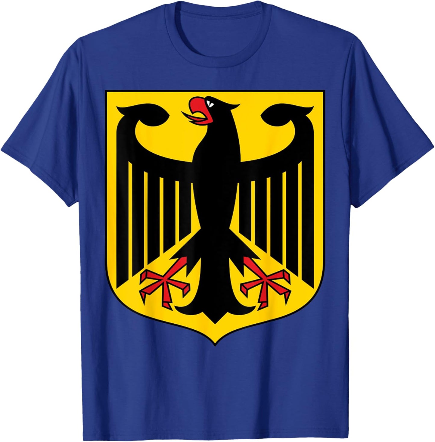 Deutschland Eagle Emblem of Germany T-Shirt - T-Shirt | Royal