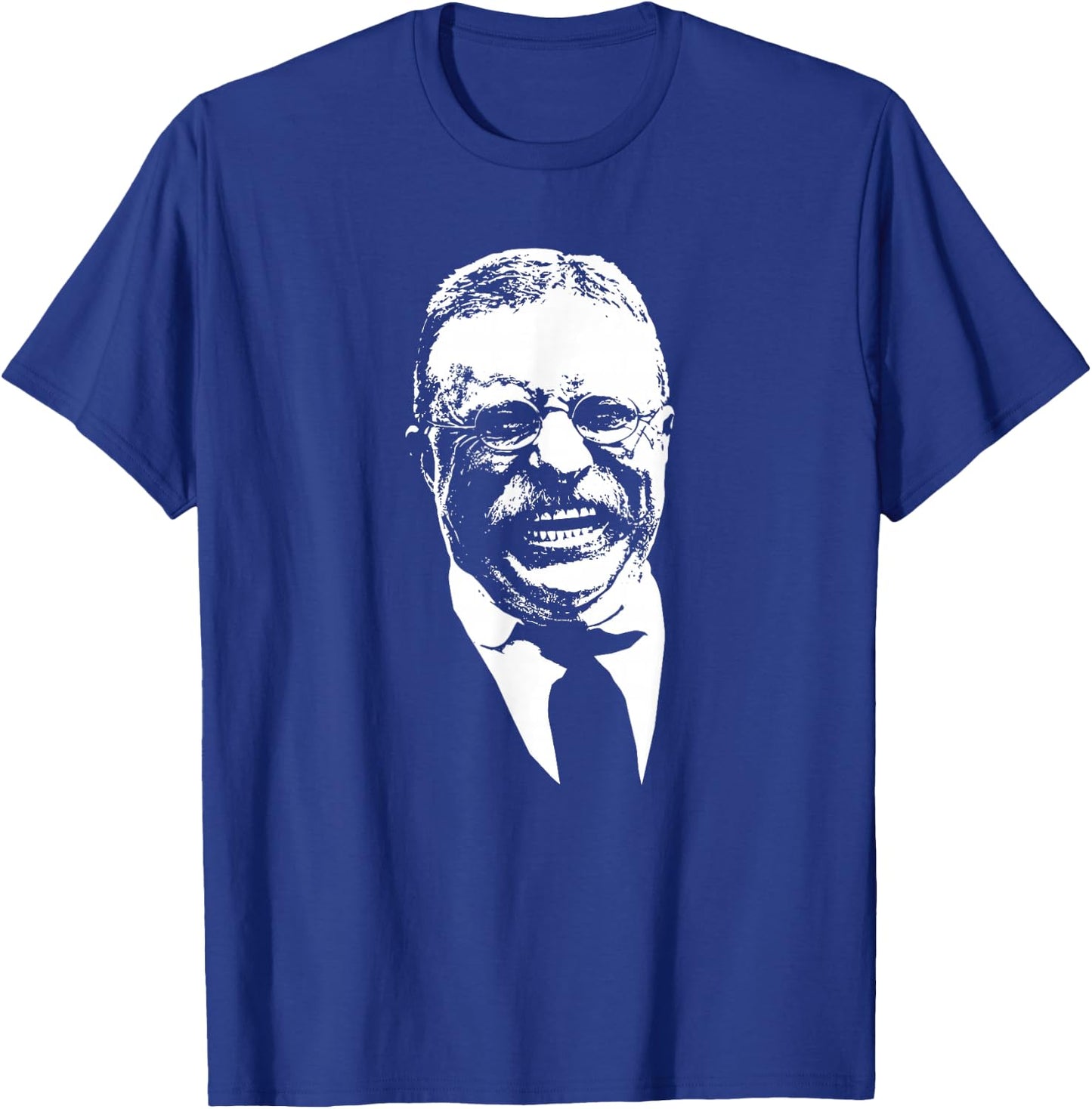 Smiling Teddy Roosevelt T-Shirt - T-Shirt | Royal