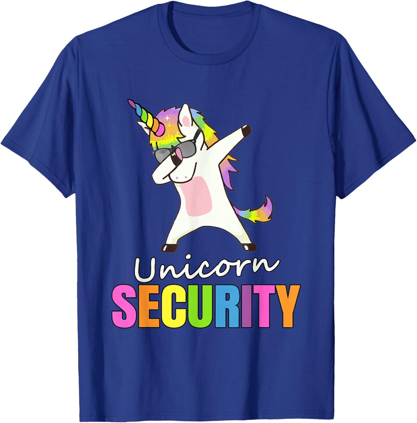 Unicorn Security T-Shirt - T-Shirt | Royal