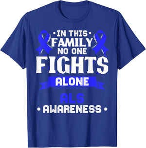 Gift MND Patients - ALS Awareness T-Shirt - T-Shirt | Royal