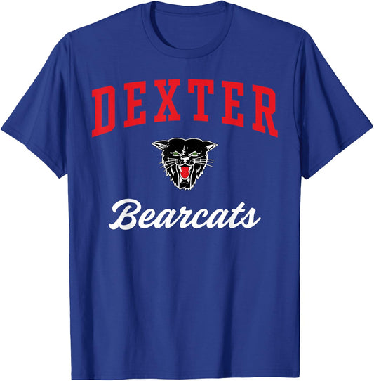 Dexter High School Bearcats T-Shirt - T-Shirt | Royal