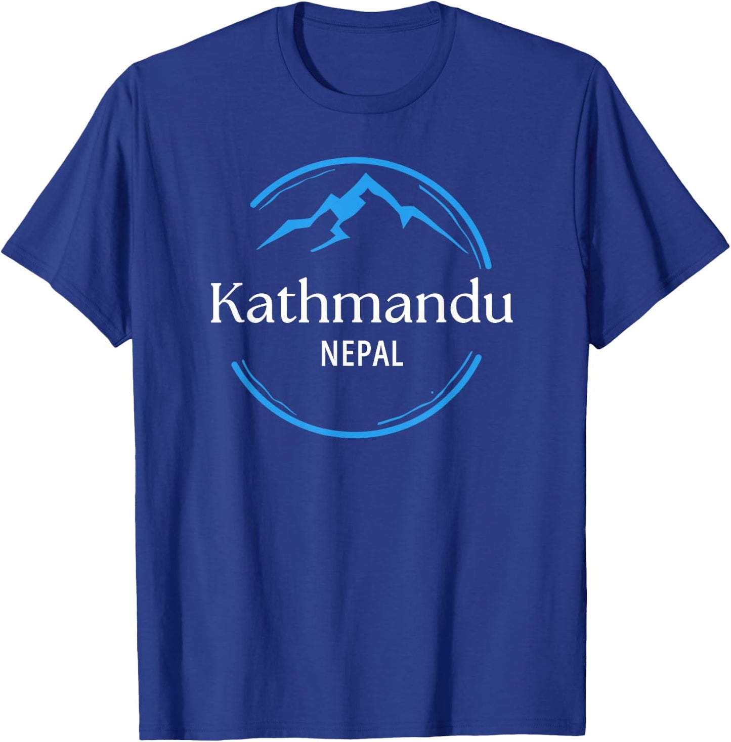 Kathmandu Nepal Vintage Retro Souvenirs T-Shirt - T-Shirt | Royal