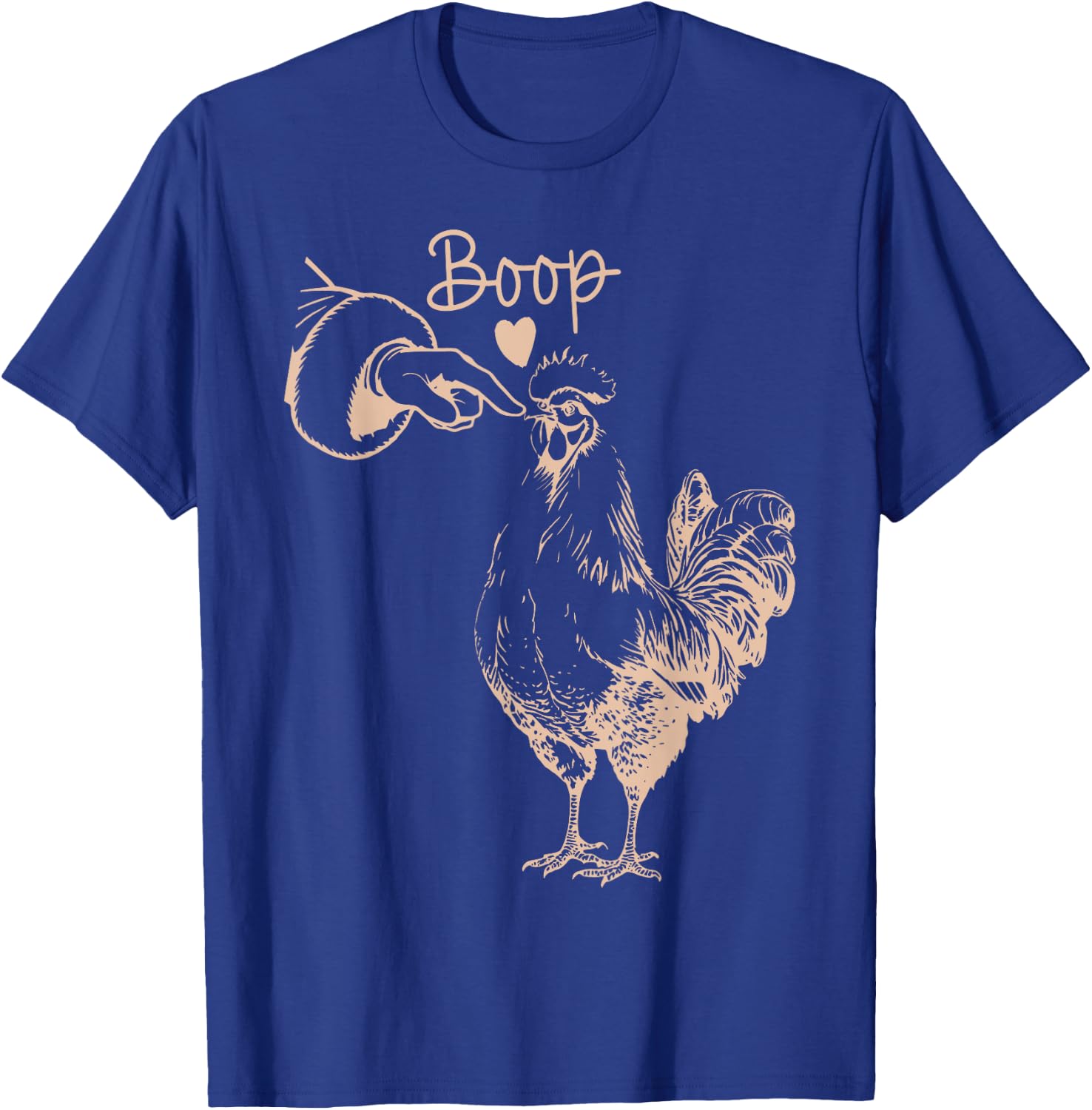 Chicken Boop Christmas Farm Animal Xmas Chicken Pajamas T-Shirt - T-Shirt | Royal