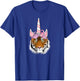Unicorn Tiger Lover , Tigercorn T-Shirt - T-Shirt | Royal