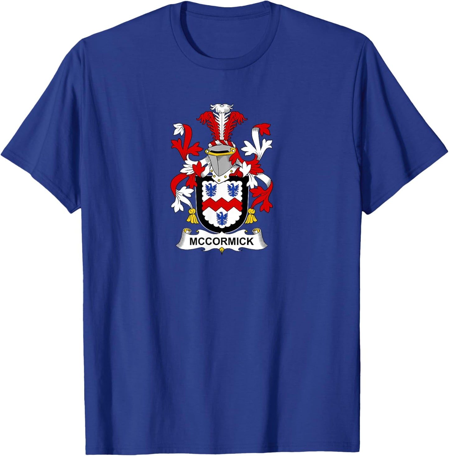 McCormick Coat of Arms - Family Crest Shirt T-Shirt - T-Shirt | Royal