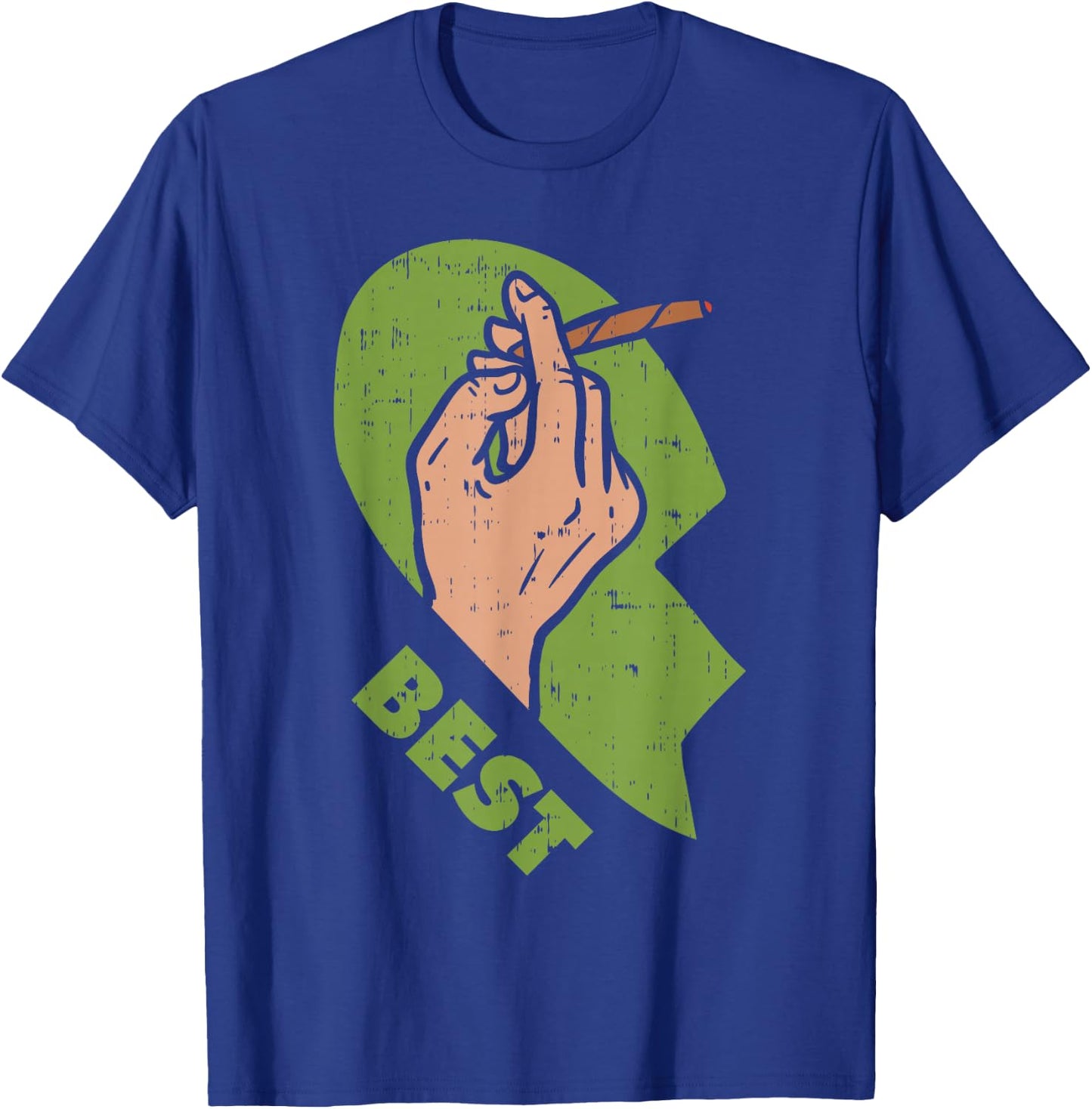 Best Buds Weed Matching Couple Shirt Joint Stoner Friends T-Shirt - T-Shirt | Royal
