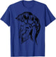 Spartan Helmet Warrior Trojan Warrior women T-Shirt - T-Shirt | Royal