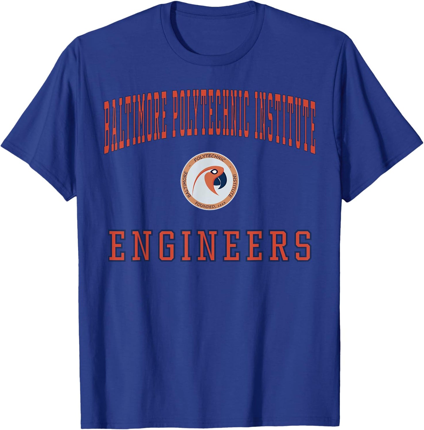 Baltimore Polytechnic Institute Engineers C1 T-Shirt - T-Shirt | Royal