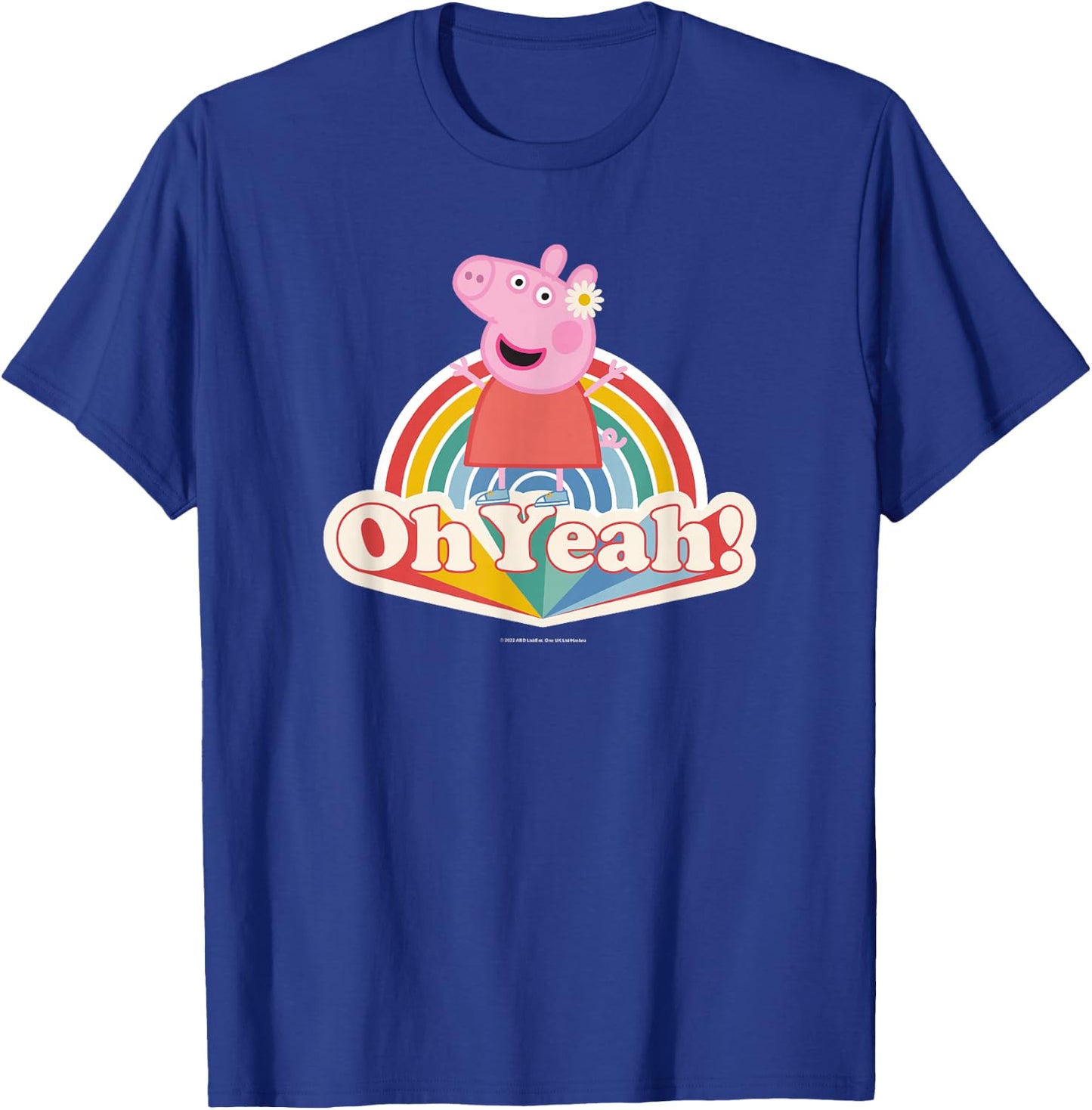 Peppa Pig Oh Yeah! Rainbow Daisy Queen T-Shirt - T-Shirt | Royal