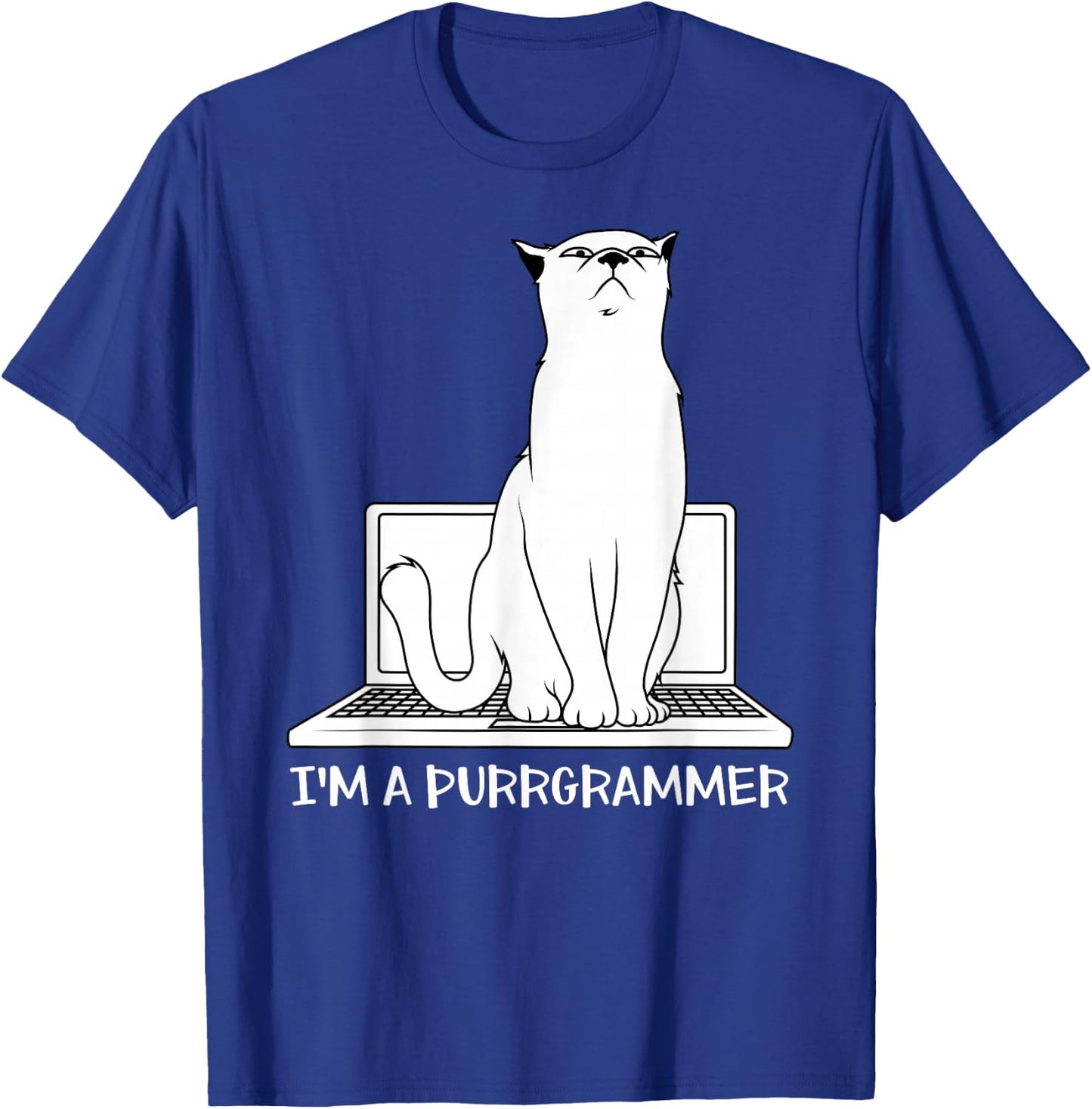 Developer Computer Science - Software Engineer Programmer T-Shirt - T-Shirt | Royal