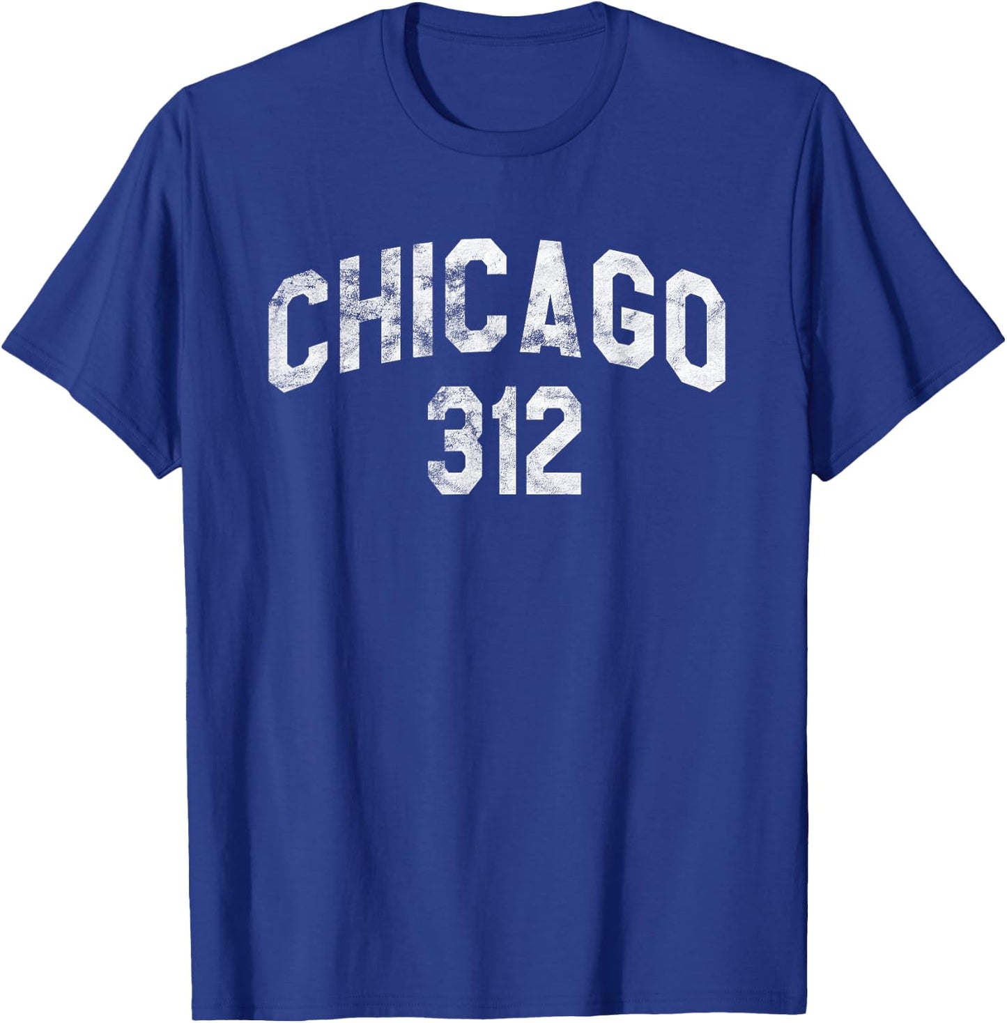 Chicago 312 T-Shirt - T-Shirt | Royal