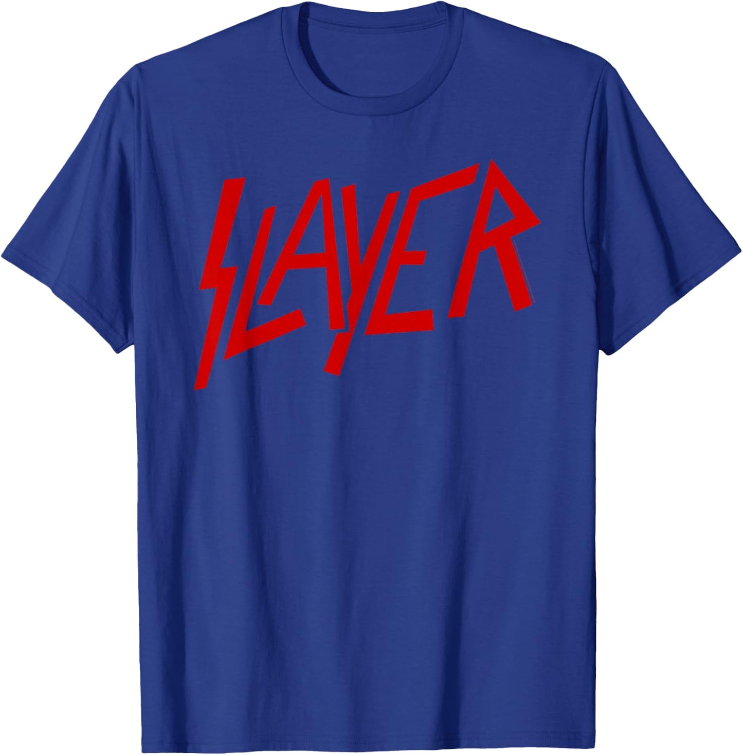 Slayer Official Classic Logo - Black, , Short Sleeve, Casual & Fitness (Polyester, Cotton) T-Shirt - T-Shirt | Royal