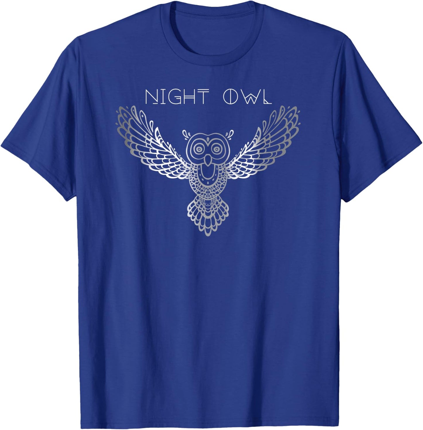 Night Owl Graphic T-Shirt - T-Shirt | Royal