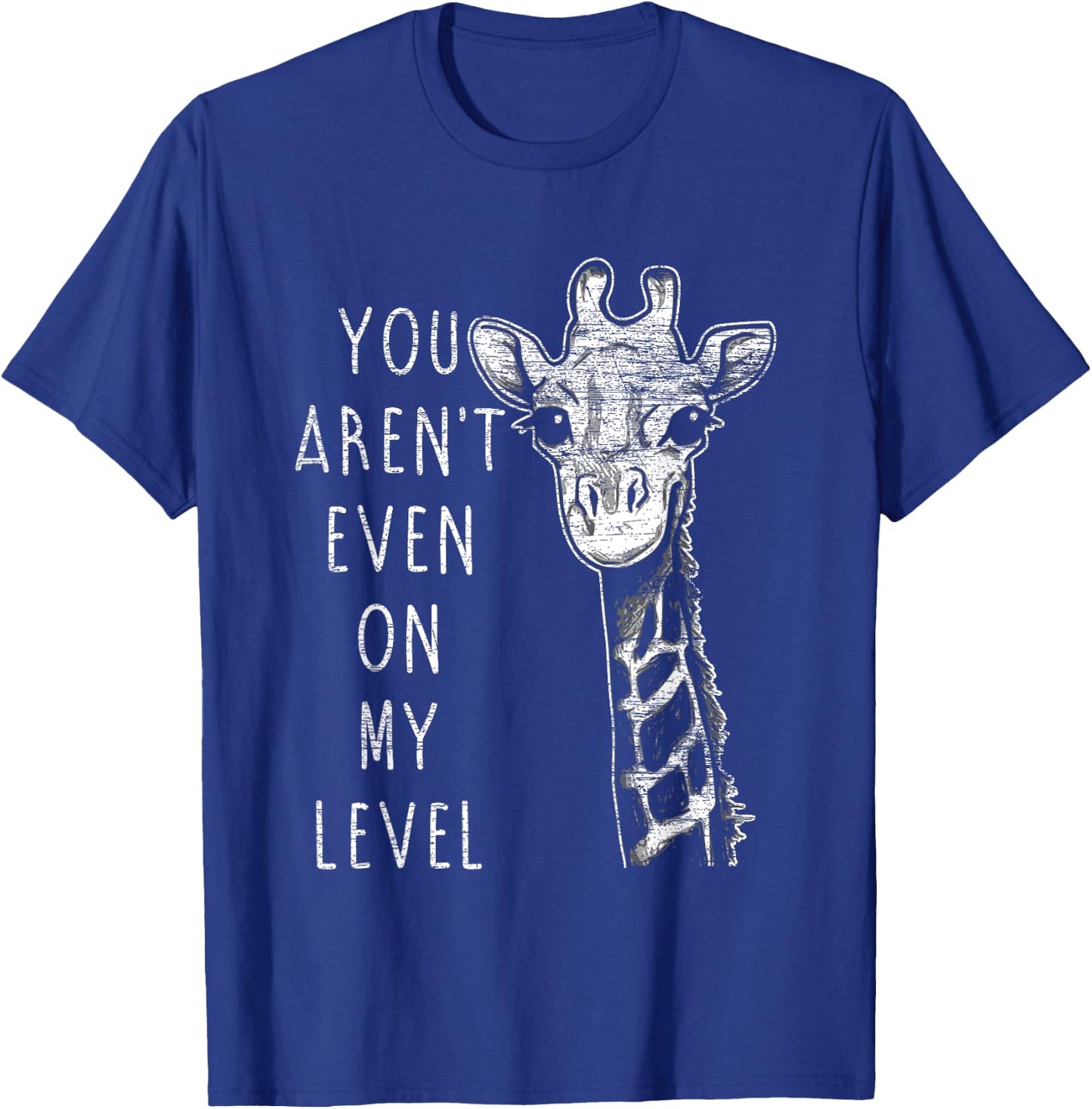 Funny Giraffe T-Shirt - T-Shirt | Royal