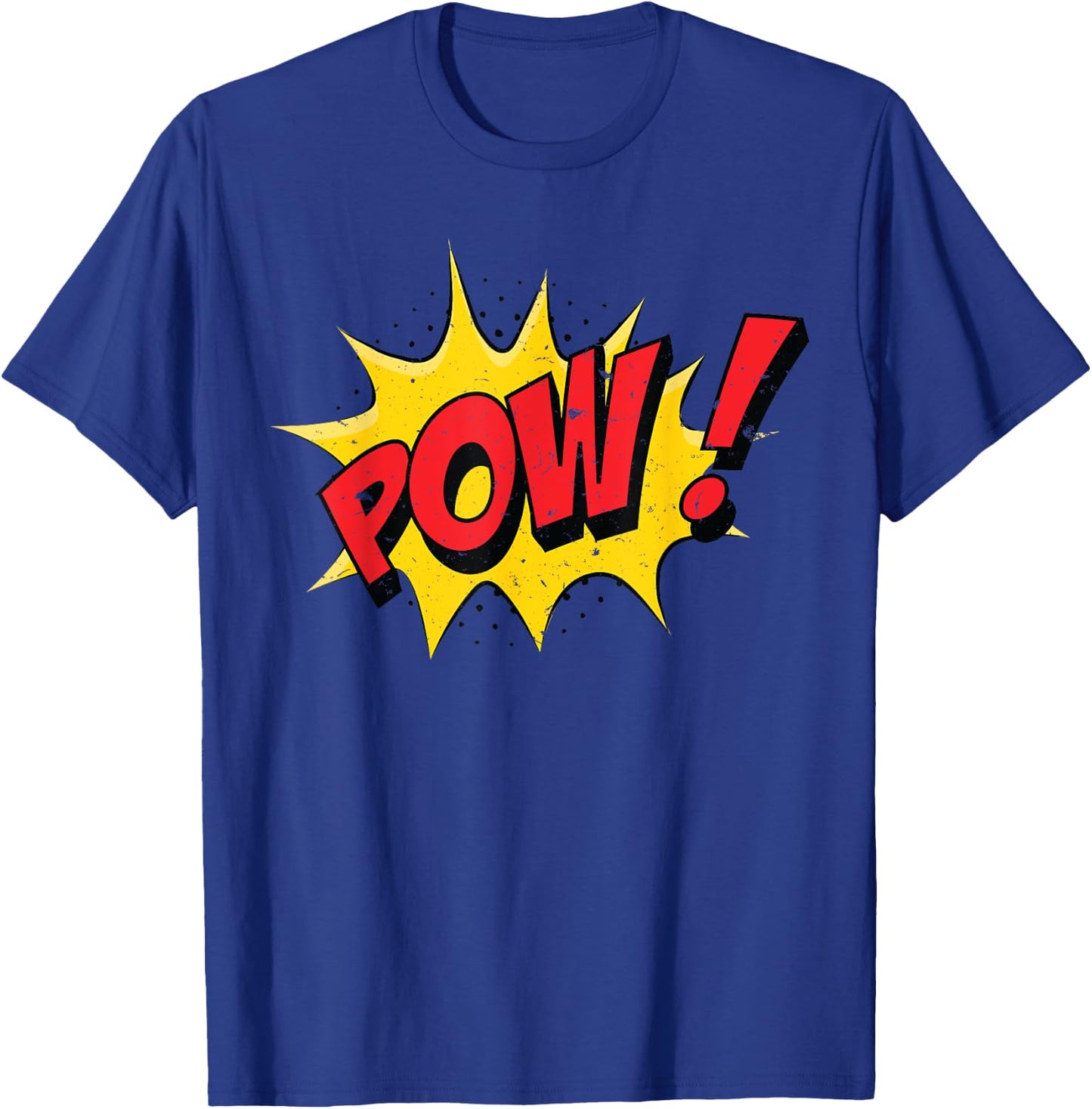 POW! Comic Book Cartoon Funny Pop Art T-Shirt - T-Shirt | Royal