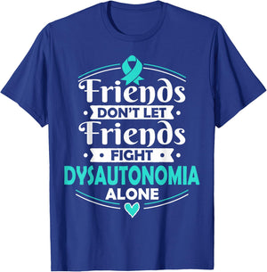 Autonomic Dysfunction - Dysautonomia Awareness T Shirt T-Shirt - T-Shirt | Royal