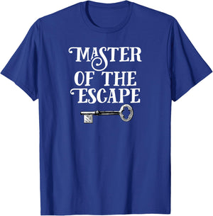 Escape Room Game Adventure Shirt Funny Artist Escaping T-Shirt - T-Shirt | Royal