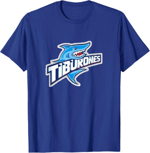 Puerto Penasco Tiburones Rocky Point Sharks Baseball T-Shirt - T-Shirt | Royal