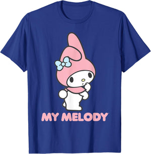 My Melody Backside Logo Shirt T-Shirt - T-Shirt | Royal