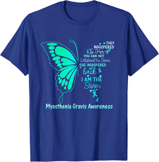 Myasthenia Gravis I am the Storm T-Shirt - T-Shirt | Royal