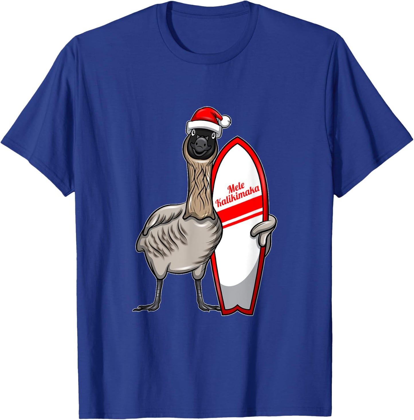 Mele Kalikimaka Nene I Hawaiian Bird Christmas Hawaii Xmas T-Shirt - T-Shirt | Royal