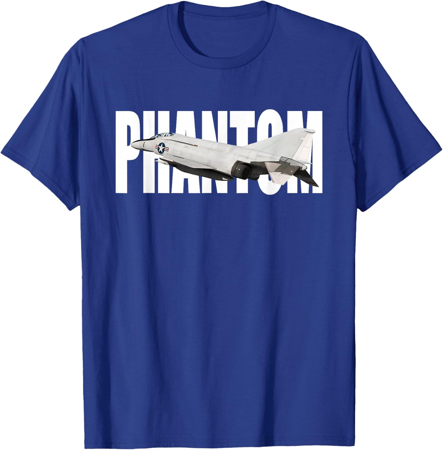 F-4 F4 Phantom 2 II Jet Fighter Plane T-Shirt - T-Shirt | Royal