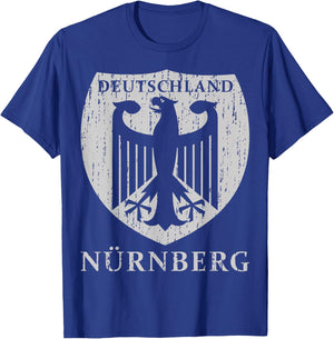 Germany Deutschland Nuremberg T-Shirt - T-Shirt | Royal