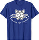 Bahamas Swimming Pig with Mask and Snorkel T-Shirt - T-Shirt | Royal