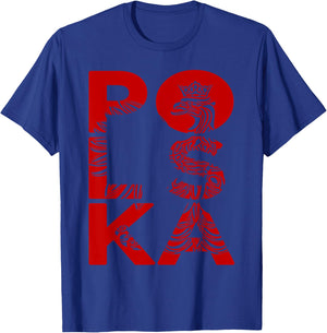 Polska Original Crowned Eagle Poland Coat of Arms T-Shirt - T-Shirt | Royal