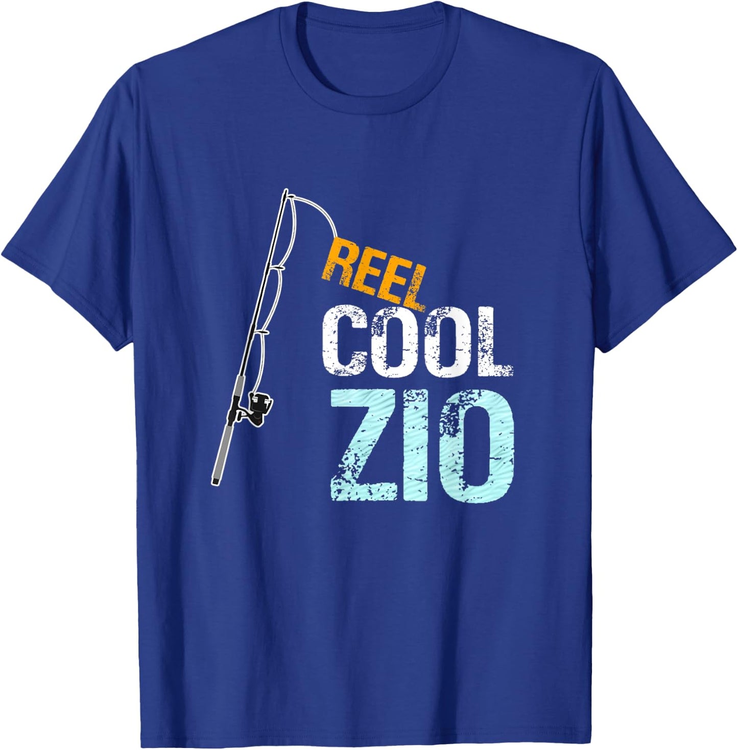 Reel Cool Zio graphic Italian Uncle Gift from Niece Nephew T-Shirt - T-Shirt | Royal