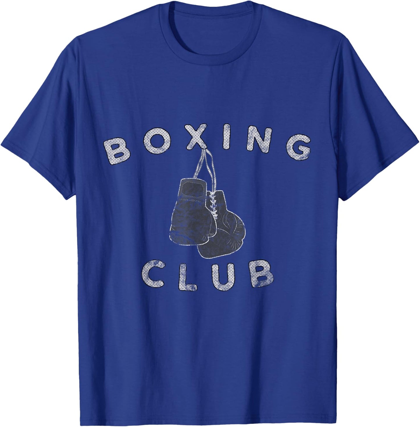 Boxing Club weathered Boxing Gloves T-Shirt - T-Shirt | Royal