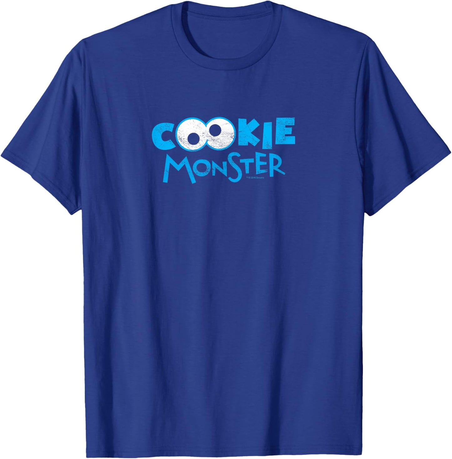 Sesame Street Cookie Monster Eyes Halloween Costume T-Shirt - T-Shirt | Royal